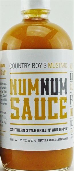 Num Num Sauce- Mustard-20oz