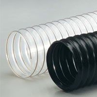 Flx-Thane® MD Urethane 6" x 10' Details about   Clear Wire Reinforced Dust Collection Hose 
