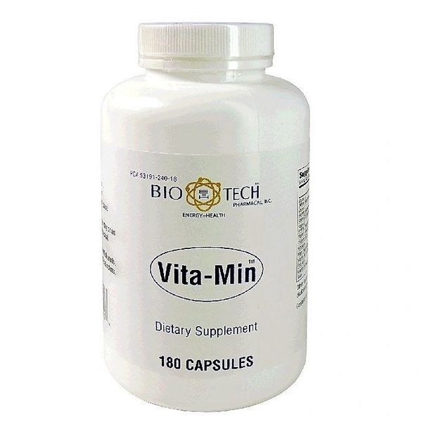 Multi Vitamin BioTech VitaMin 180 cap/btl