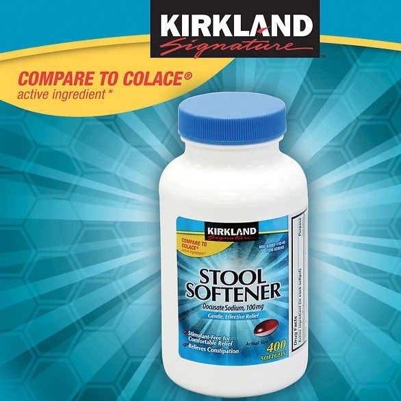 Kirkland Stool Softener 100mg