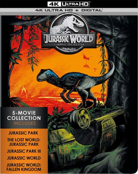 Jurassic World: 5-Movie Collection 4K Ultra HD Code