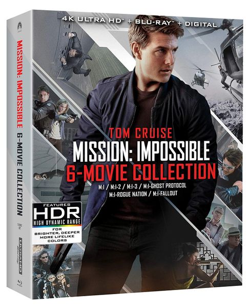 Mission: Impossible - 6 Movie Collection Digital 4K UHD Code