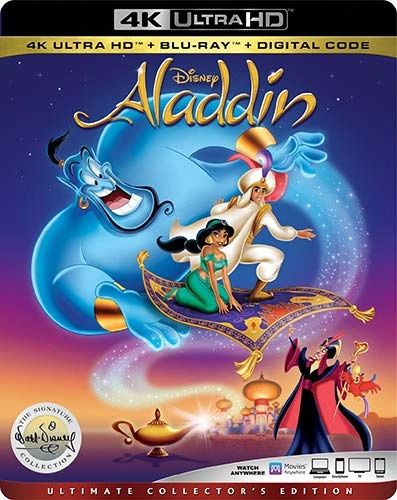 Aladdin Signature Collection 4K UHD Code (Movies Anywhere)