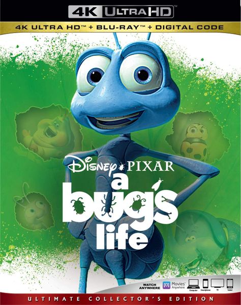 A BUG'S LIFE 4K UHD Code (Movies Anywhere)
