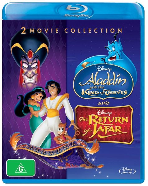 Aladdin 2-Movie: the King of Thieves / Return of Jafar HD Digital Code (Movies Anywhere)