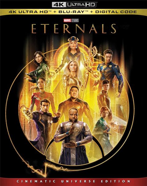 Marvel Eternals 4K UHD Code (Movies Anywhere)