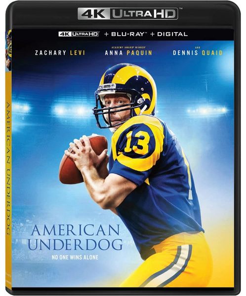 American Underdog 4K UHD Code (iTunes only for UHD)