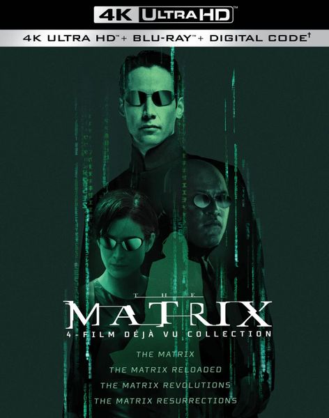 The Matrix 4-Movie Collection 4K UHD Code (Movies Anywhere)