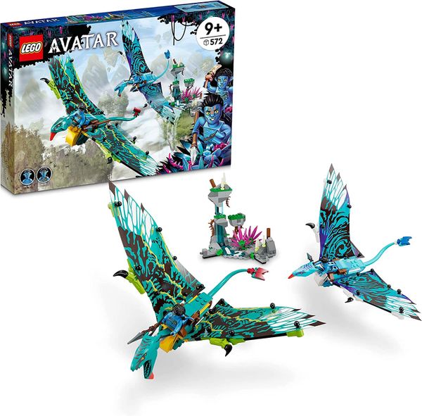 LEGO Avatar Jake & Neytiri’s First Banshee Flight 75572, Ages 9+ (572 Pieces)