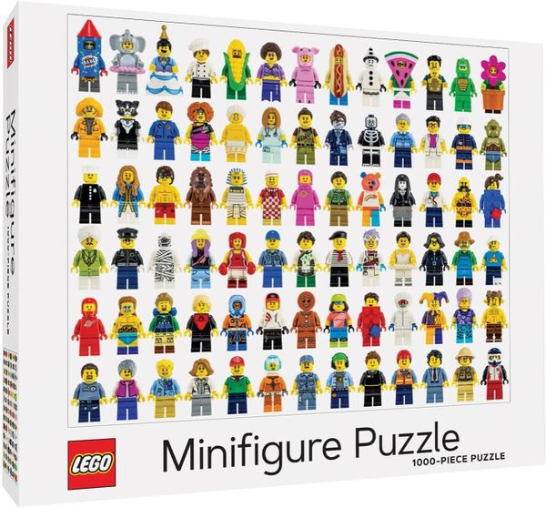 LEGO Minifigure Puzzle 1000-Piece Puzzle 5007071, Age 6+