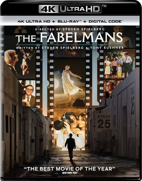The Fabelmans 4K UHD Code (Movies Anywhere), code will be sent out on 2/16