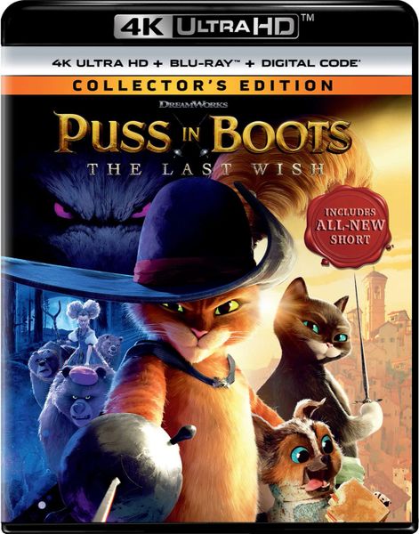 Puss in Boots: The Last Wish 4K UHD Code (Movies Anywhere)