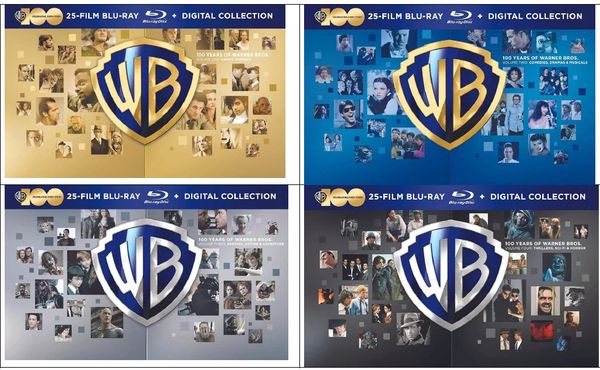 WB 100th 25-Film Collection: Volume 1-4 HD Code (Movies Anywhere)