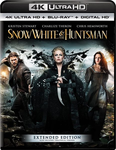 Snow White And The Huntsman (Theatrical/Extended) 4K Code (Movies Anywhere)