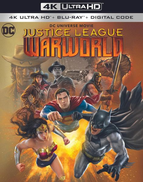 Justice League: Warworld 4K UHD Code (Movies Anywhere)