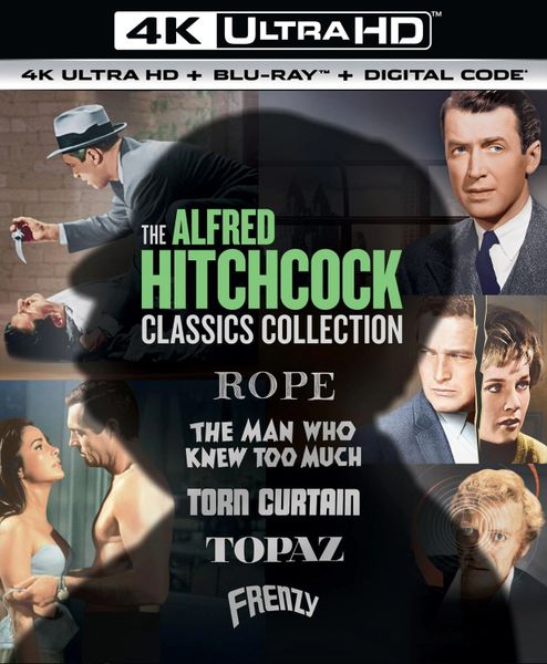 The Alfred Hitchcock Classics Collection: Vol 3 4K UHD Code (Movies Anywhere)