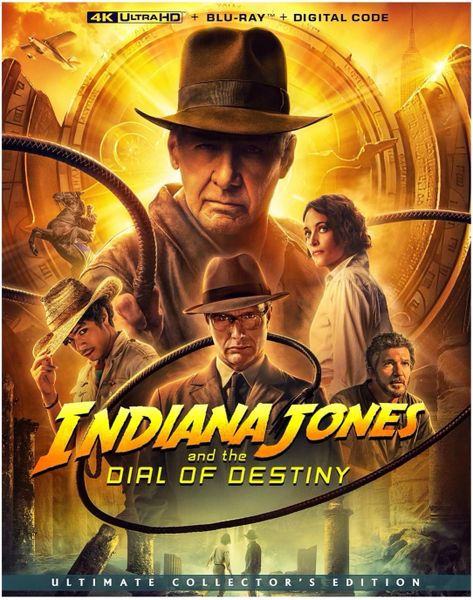 Indiana Jones and the Dial of Destiny 4K UHD Code (Movies Anywhere), code will be sent out on 12/7
