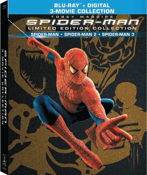 Tobey Maguire Spider-Man Trilogy Digital HD Code(Movies Anywhere)