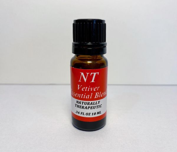 VETIVER ESSENTIAL OIL 10 10 ML Natures Excellence Inc.