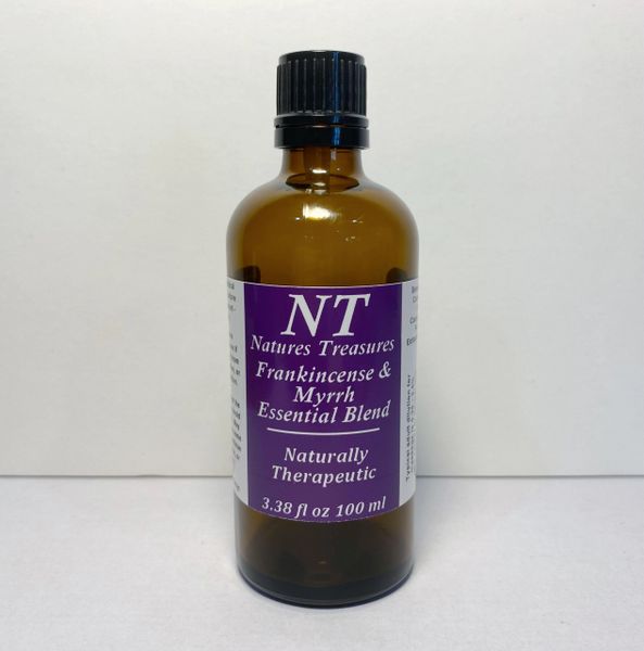 FRANKINCENSE & MYRRH ESSENTIAL OIL 100 ML Natures Excellence Inc.