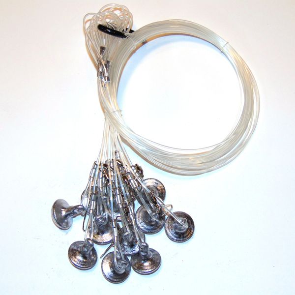 Mono Duck Decoy Rigs 36 6 Oz Mushroom Weights Gerber Decoy Rigs