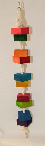 #89 Large Cubes on Rope