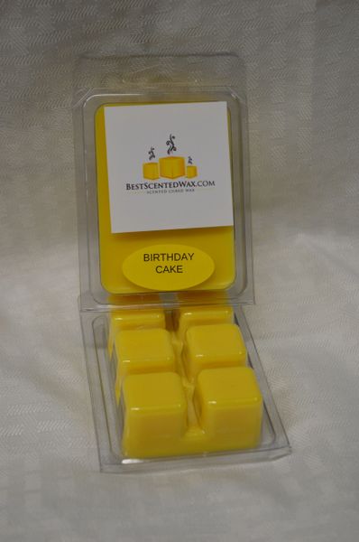 Birthday Cake Triple Scented Wax Melts (6 Cubes Per Shell)