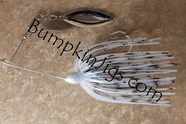 Piano Wire Spinnerbait-Double Willow