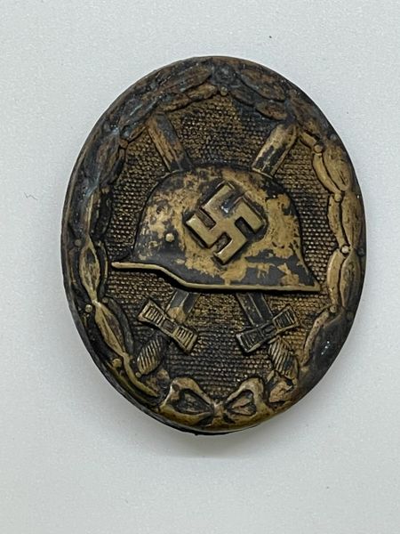 Original WW2 German Wound Badge In Black