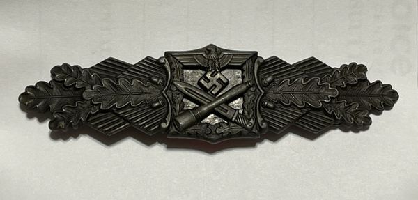 WW2 German Close Combat Clasp In Silver