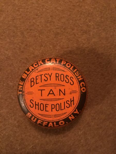 Original WWI U.S. Shoe Polish Tin