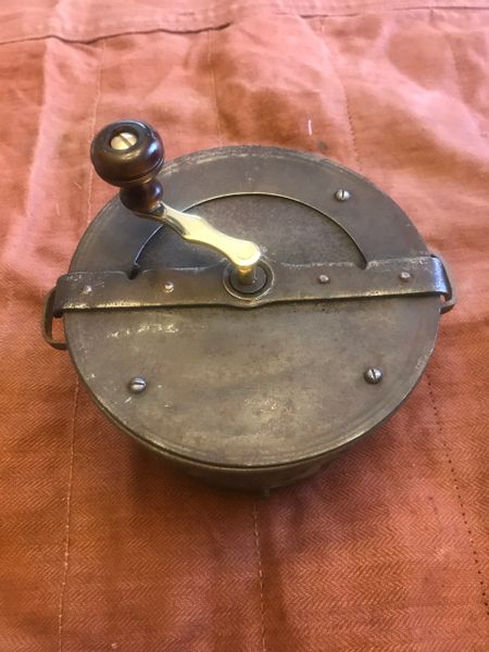 Original French Coffee Grinder (Incomplete) With Replacement Handle