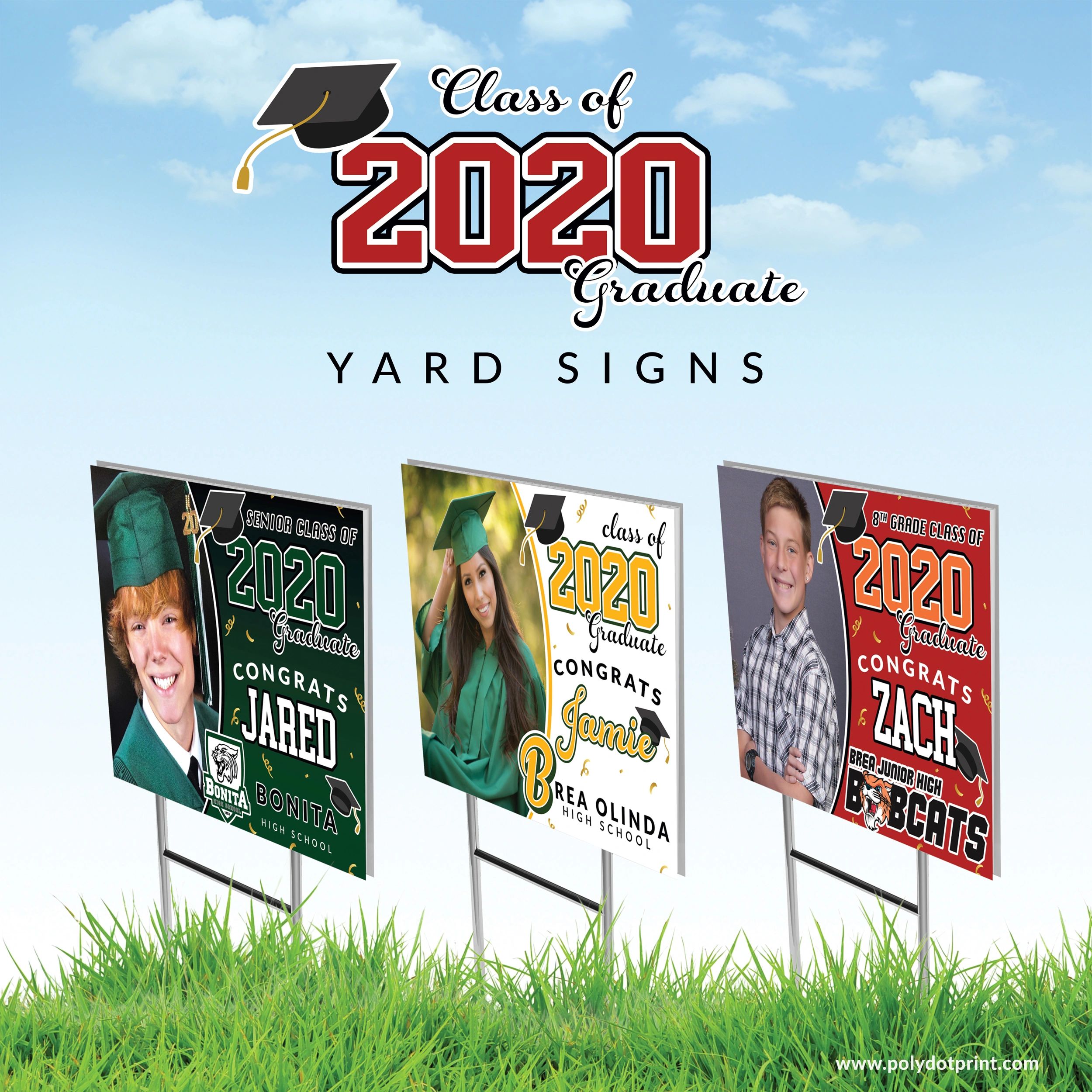 Class Of 2020 Graduate Lawn Signs 0711