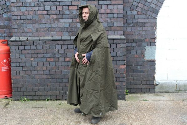 Military cheap rain cape