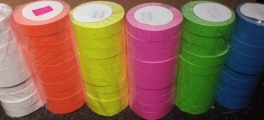 Etiqueta Office Depot Color Pastel 23x16mm 10 Rollos