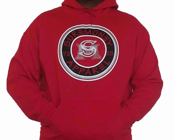 Red Full Moon Hoodie