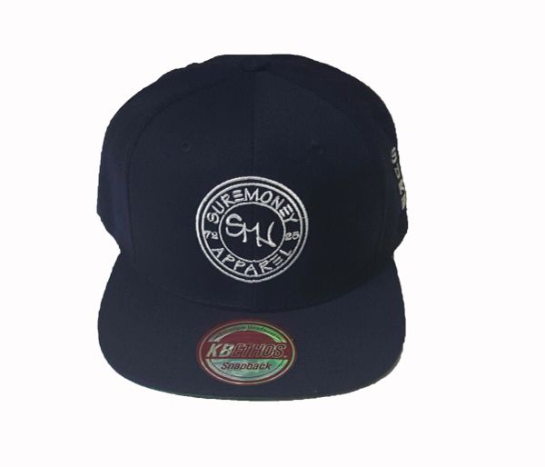 Navy Blue Full Moon Hat