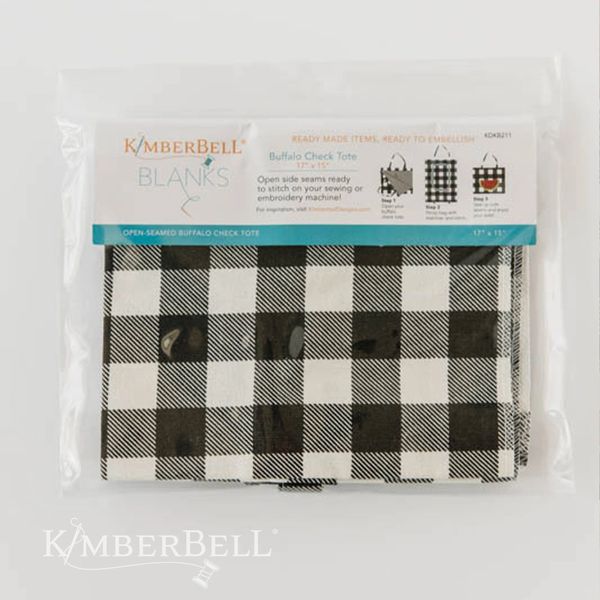 Kimberbell Fill in the Blank Seasoned with Love Buffalo Check T