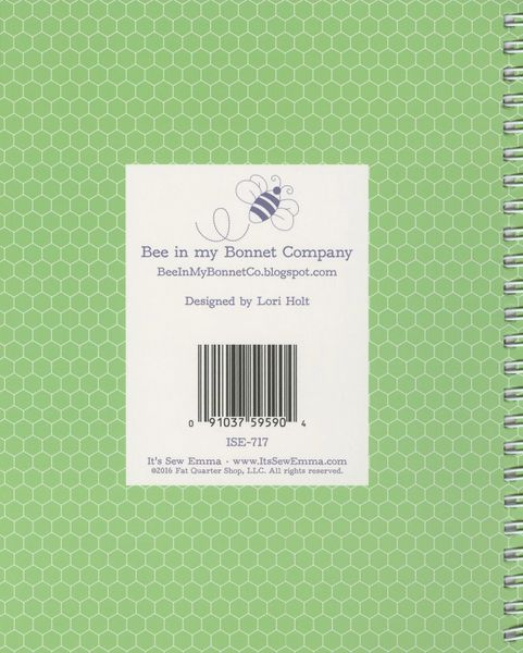 Bee Creative! Sticker Book, Lori Holt of Bee in my Bonnet #ISE-717, Scrappy Project Planner Accessory