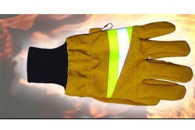 Majero Fire Gloves EN659 Tan/Yellow small