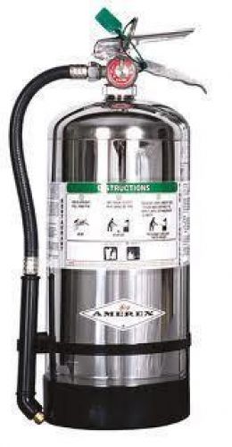 Amerex B260, 6 Liter Wet Chemical Class A K Fire Extinguisher, Ideal For “KITCHEN USE”