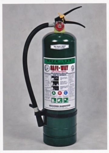 HCFC-123 FIRE EXTINGUISHER 10 lbs. SW