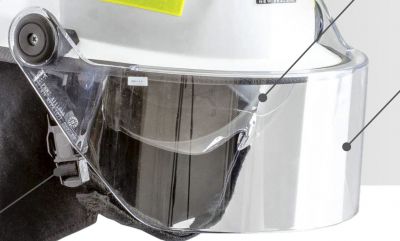 A111855 Pacific Helmet Faceshield F6