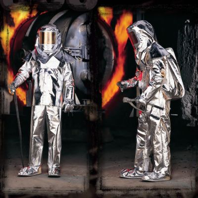 LAKELAND 500 Series APPROACH SUIT ( Aluminized Glass with Moisture Barrier)