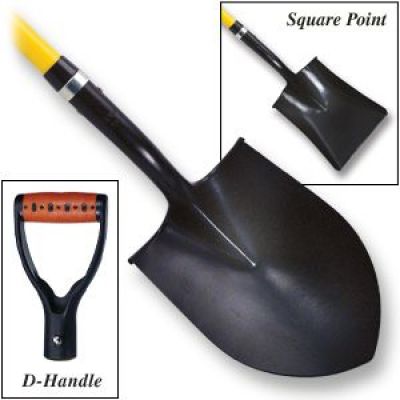 Firefighting Shovels Round Point 48"Handle