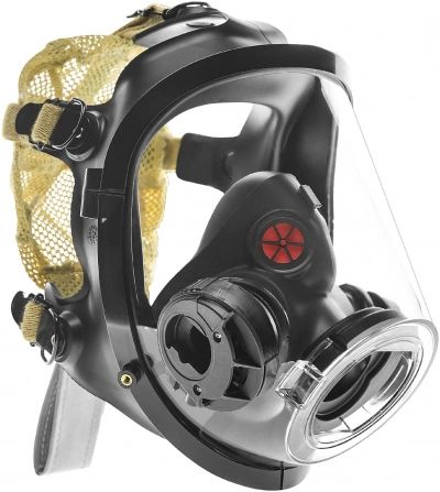 SCOTT AV3000HT MASK ONLY LECB AV3000HT LECB, S/M/L Size, Kevlar head harness with left Epic comms bracket