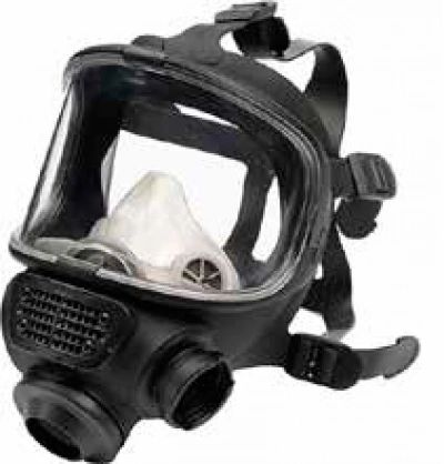 SCOTT 5513190 Promask Positive Pressure Facemasks, LQF, rubber head harness. Medium Large