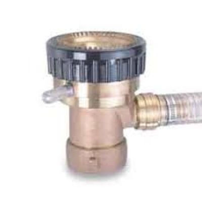PROTEK STYLE 888-BC BRASS CONSTRUCTION MASTER STREAM NOZZLE WITH FOAM EDUCTOR