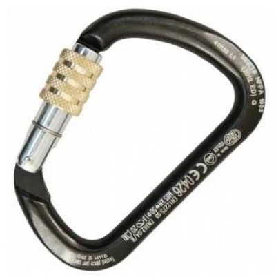 Kong Italy C Steel Carabiner (Screw gate)