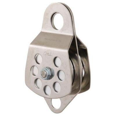 CMI 3" Double Stainless Steel Aluminum Sheave Bushing Pulley